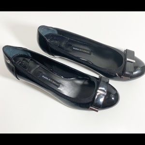 ❤️ 3/20 Dana Buchanan Black Patent Leather Heels